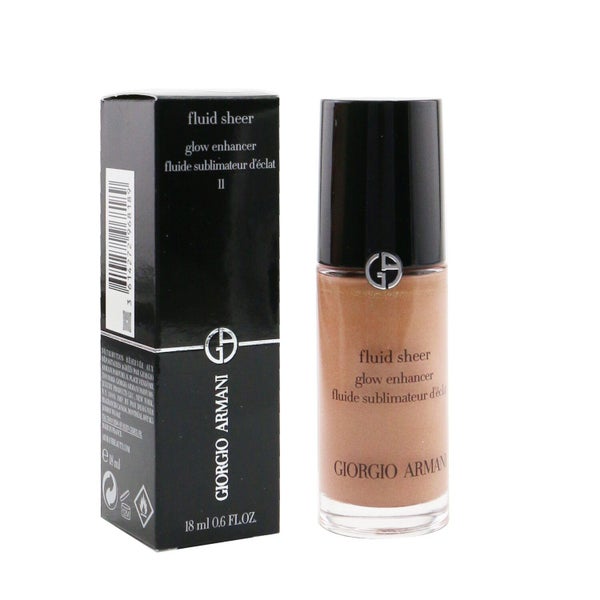 Giorgio Armani Fluid Sheer Glow Enhancer (Mini) - # 11 Peach 18ml/0.6oz Carousel 2