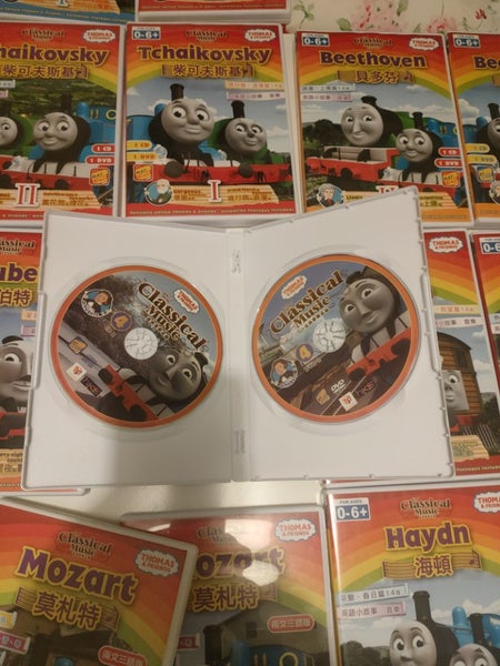 14x Thomas Tank Engine classical music DVDs Carousel 7
