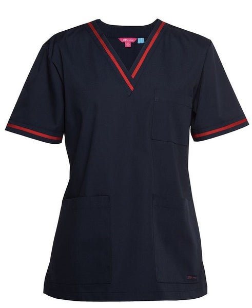 4SCT1 JB's Ladies Contrast Scrubs Carousel 1