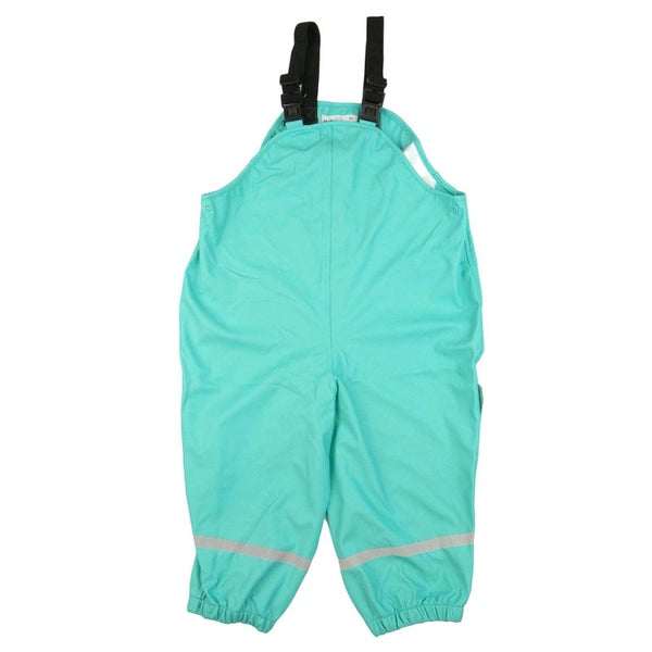 Silly Billyz Waterproof Overalls (Aqua) - Large Carousel 1