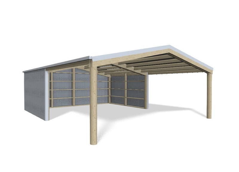 $1.00 RESERVE! 10.0m x 12.0m long Kitset Shed - Sheds4u Ltd Carousel 1