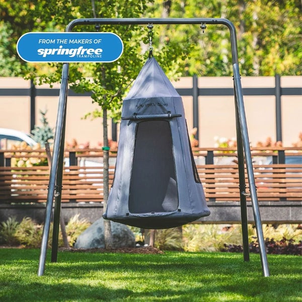 gobaplay - TitanFlex Swing Set with Saucer Tent Swing628632401775371123