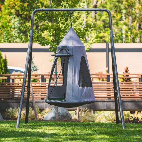 gobaplay - TitanFlex Swing Set with Saucer Tent Swing62863240177537114