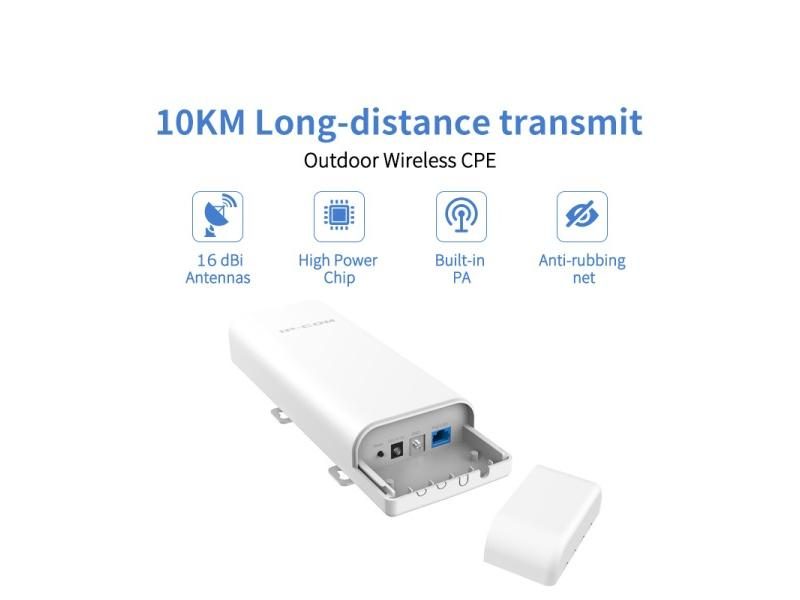10KM Point To Point Long Range Outdoor CPE 867Mbps Wireless Wifi Router Carousel 1