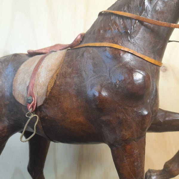 Elegant leather horse Carousel 2