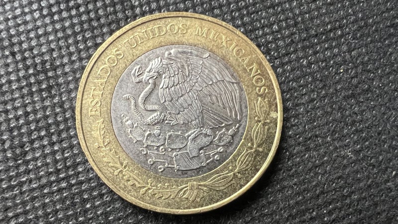 2010 Mexico $20 Commemorative Coin – Octavio Paz, Nobel Prize in 1990 - Lot E502 Carousel 2