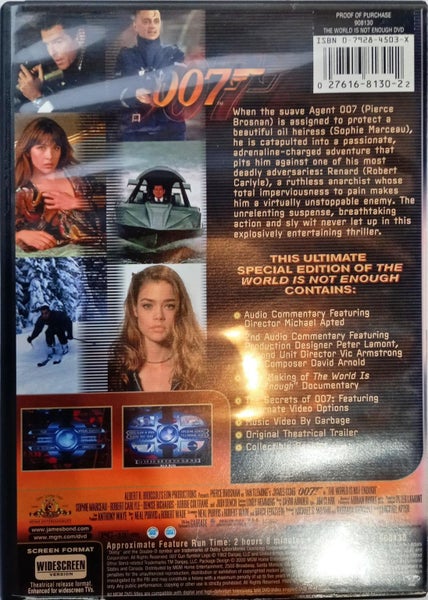 World Is Not Enough, The: Special Edition (007) (Region 1 version) Carousel 2