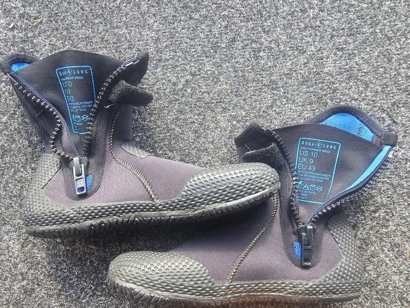 Aqualung 5mm super zip dive boot62863239206145114