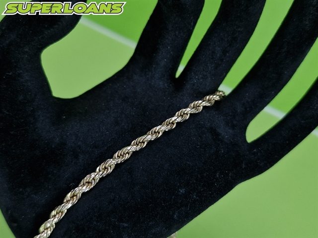 ** 9CT YELLOW GOLD BRACELET ** Carousel 2