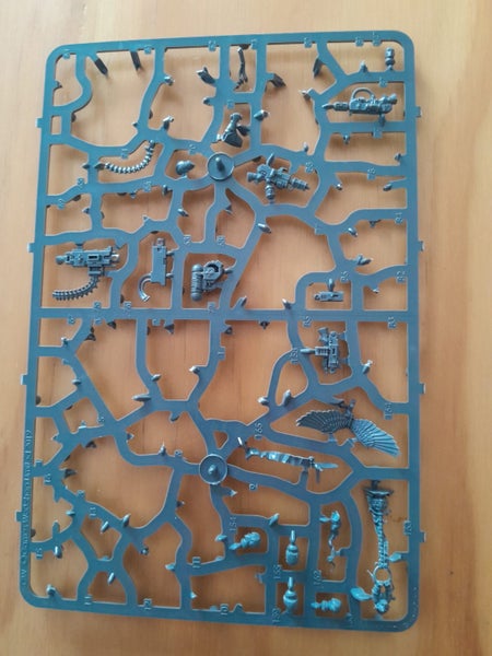 Sisters of Battle Sprue parts Carousel 1