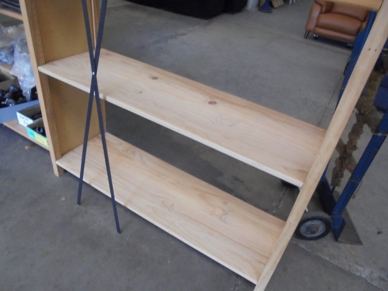 Lundia shelving-3 bays 2100x1200x381mm All closed ends Carousel 2