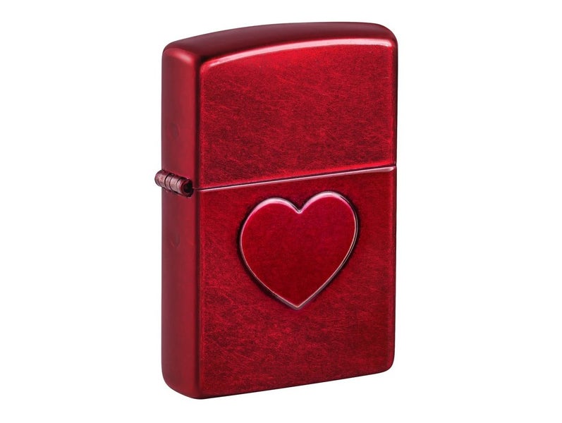 Zippo Stamped Heart Design- 46588 Carousel 1