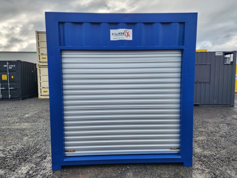 10ft Blue container with new roller door62864737892865112