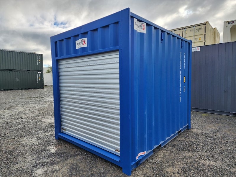 10ft Blue container with new roller door62864737892865113
