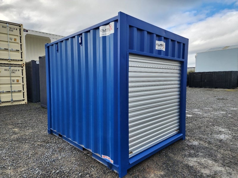10ft Blue container with new roller door62864737892865117