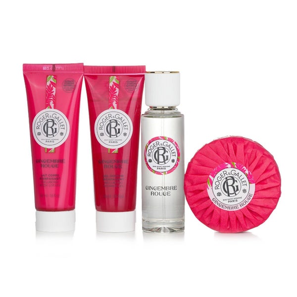 Roger & Gallet Gingembre Rouge Coffret 4pcs Carousel 2