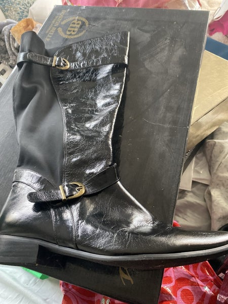 Boston Belle black wide leg boots Carousel 1