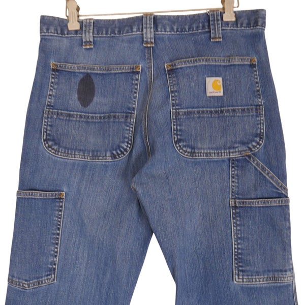 Carhartt Relaxed Fit Blue Denim Carpenter Jeans 32 x 30 Carousel 2