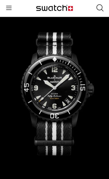 Blancpain X Swatch - Ocean of Storms- full set62863231817347114