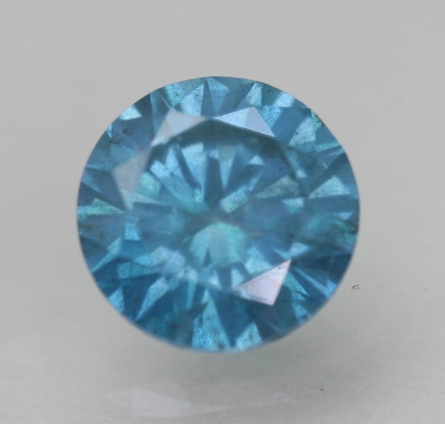 $1 RES * Valuation $10,576.00 * 1.47ct Round Large Blue Diamond Loose IGL CERT Carousel 2
