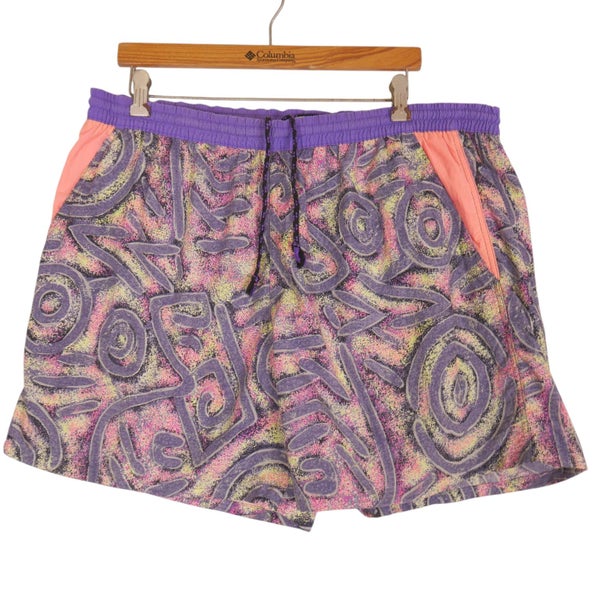Vintage 90s Ozzy Australia Pattern Swim Shorts XL Carousel 5