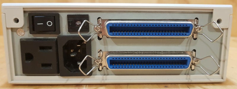 VINTAGE - 3.5" EXTERNAL DRIVE BOX/CADDY FOR SCSI Carousel 2