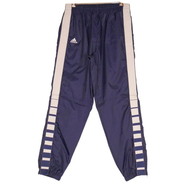 Vintage 90s Adidas Navy Blue Track Pants Medium Carousel 1