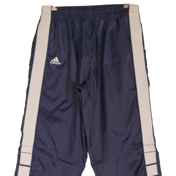 Vintage 90s Adidas Navy Blue Track Pants Medium Carousel 2