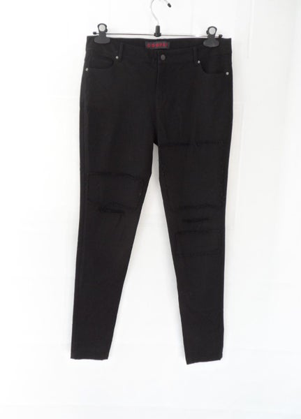 COOPER - NZ - JEANIE IN A BOTTLE - BLACK PANTS/JEANS size 14 Carousel 1