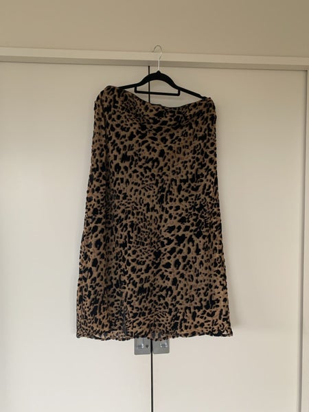 Leopard Print Bias Skirt by Repertoire Carousel 1