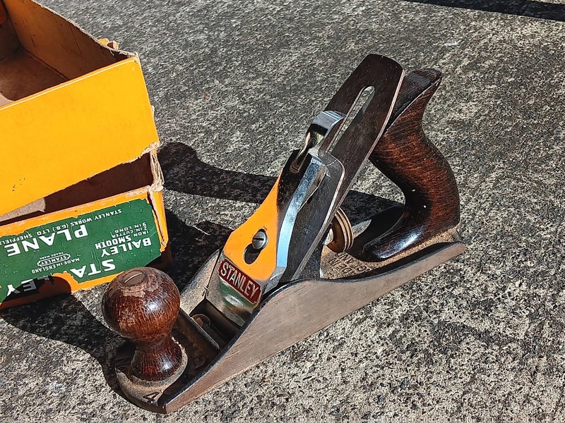 Stanley Bailey Smooth Plane No 4 with box Carousel 2