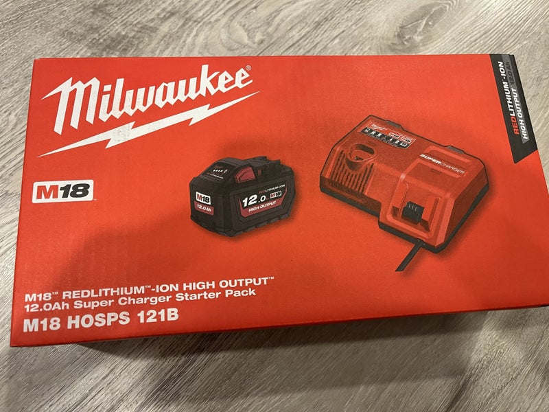 MILWAUKEE M18 HIGH OUTPUT STARTER PACK SUPER CHARGER 18V 12AH Carousel 1