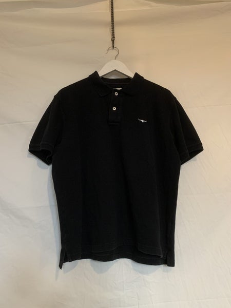 R.M.Williams Black Short Sleeve Shirt/Polo - Great Condition! - Size L Carousel 1