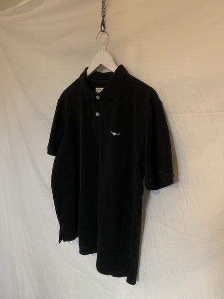 R.M.Williams Black Short Sleeve Shirt/Polo - Great Condition! - Size L Carousel 2