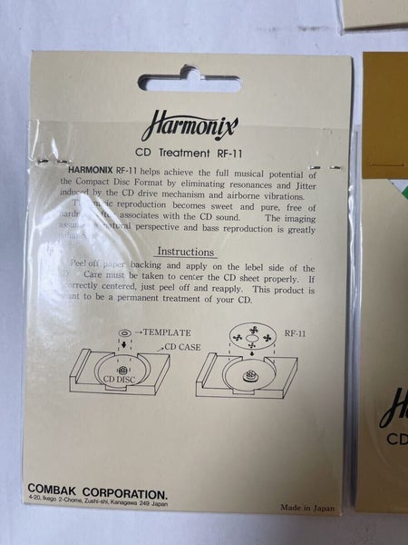 Harmonix RF-11 CD Tuning Sheets Carousel 5