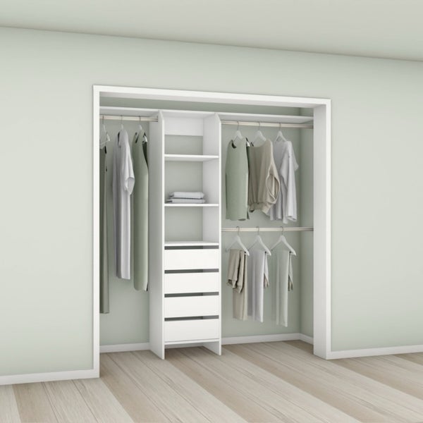 Tasman 500 4 drawer tower wardrobe Carousel 1