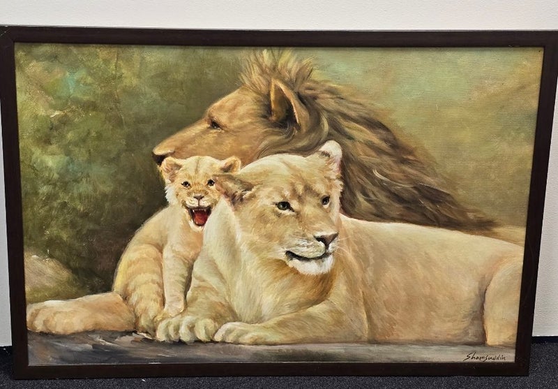 100% Handmade Oil Painting Carousel 1
