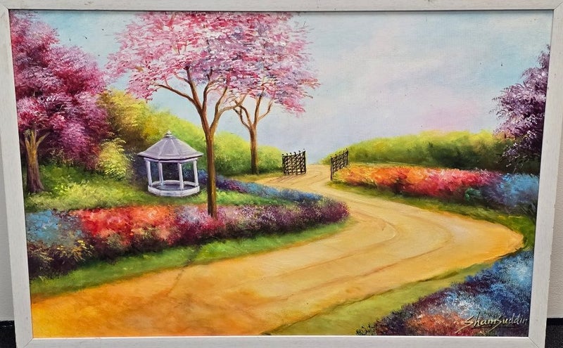 100% Handmade Oil Painting Carousel 1