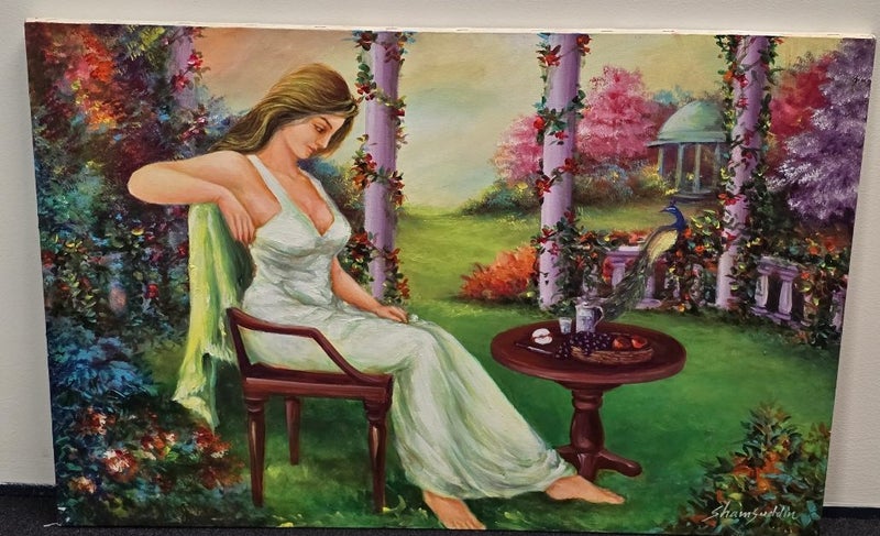 100% Handmade Oil Painting Carousel 1