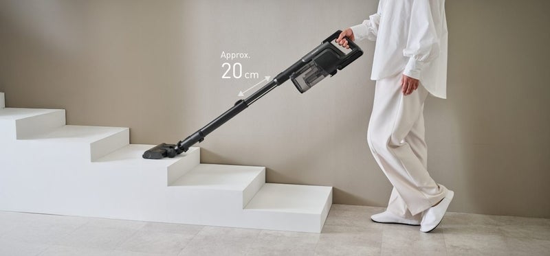 Panasonic Cordless Stick Vacuum Cleaner w/ Stand & Dust Sensor - Black Carousel 12