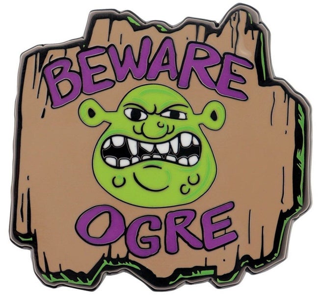Shrek: ‘Beware Ogre' - Pin Badge Carousel 1