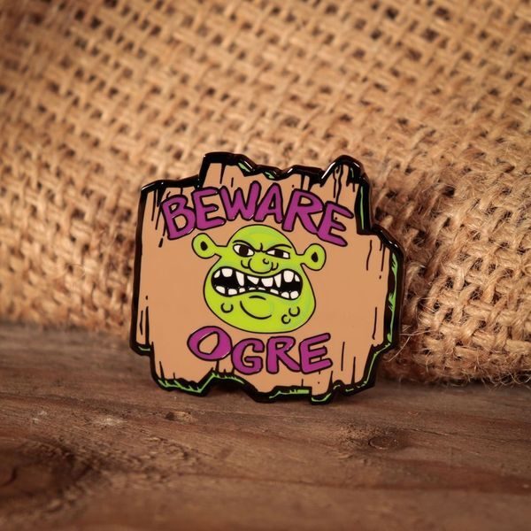 Shrek: ‘Beware Ogre' - Pin Badge Carousel 2