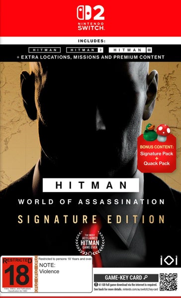 Hitman World of Assassination Signature Edition (GKC) (Switch 2) Carousel 1