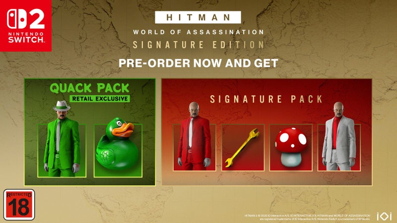 Hitman World of Assassination Signature Edition (GKC) (Switch 2) Carousel 2