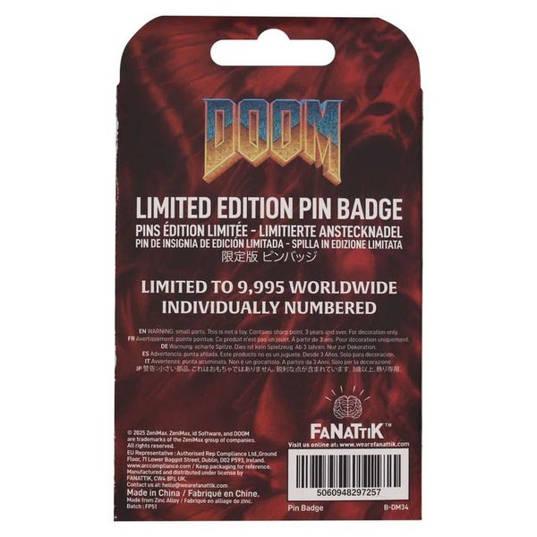 Doom: Floppy Disk - Pin Badge Carousel 4