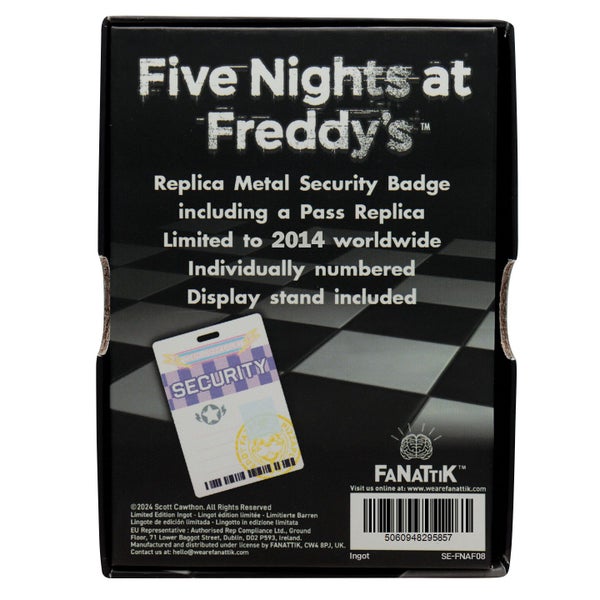 Five Nights at Freddy's - Security Badge Replica Carousel 5