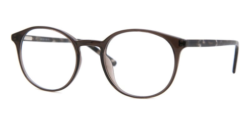 Full Rim Round Transparent Brown SmartBuy Collection Beilou AC13B 49 Fashion Carousel 2