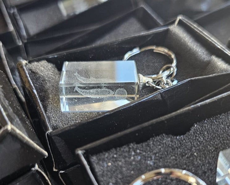 Glass keychains with designs Carousel 13