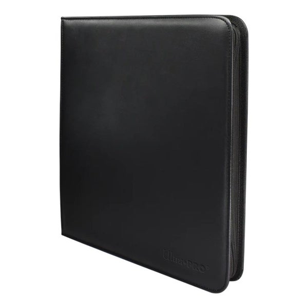Ultra Pro - VIVID 12-Pocket Zippered PRO Binder BLACK629356970645771126