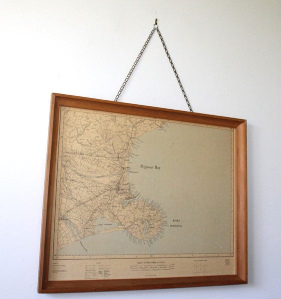+++ MID CENTURY " CANTERBURY AREA" MAP +++ Carousel 2